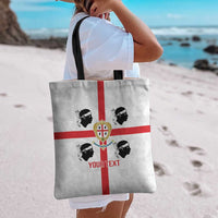 Personalized Italy Sardinia Tote Bag Inspiration Flags Style - Wonder Print Shop