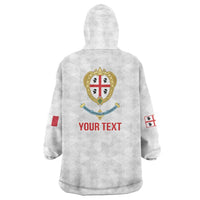 Personalized Italy Sardinia Wearable Blanket Hoodie Inspiration Flags Style