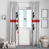 Personalized Italy Sardinia Window Curtain Inspiration Flags Style