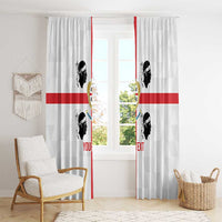 Personalized Italy Sardinia Window Curtain Inspiration Flags Style