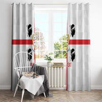 Personalized Italy Sardinia Window Curtain Inspiration Flags Style