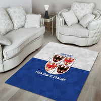 Personalized Italy Trentino-Alto Adige Area Rug Inspiration Flags Style