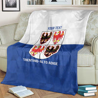 Personalized Italy Trentino-Alto Adige Blanket Inspiration Flags Style