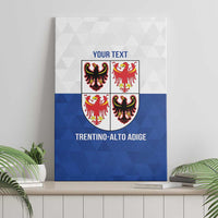 Personalized Italy Trentino-Alto Adige Canvas Wall Art Inspiration Flags Style
