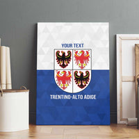 Personalized Italy Trentino-Alto Adige Canvas Wall Art Inspiration Flags Style