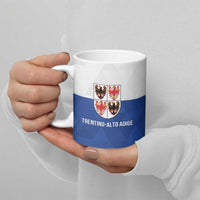 Personalized Italy Trentino-Alto Adige Ceramic Mug Inspiration Flags Style - Wonder Print Shop
