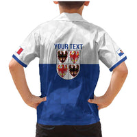 Personalized Italy Trentino-Alto Adige Family Matching Mermaid Dress and Hawaiian Shirt Inspiration Flags Style