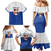 Personalized Italy Trentino-Alto Adige Family Matching Mermaid Dress and Hawaiian Shirt Inspiration Flags Style