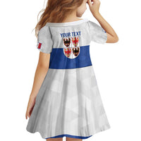 Personalized Italy Trentino-Alto Adige Family Matching Off Shoulder Short Dress and Hawaiian Shirt Inspiration Flags Style