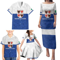 Personalized Italy Trentino-Alto Adige Family Matching Puletasi and Hawaiian Shirt Inspiration Flags Style