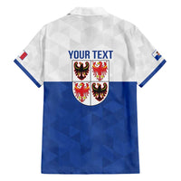 Personalized Italy Trentino-Alto Adige Family Matching Short Sleeve Bodycon Dress and Hawaiian Shirt Inspiration Flags Style