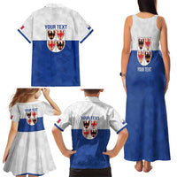 Personalized Italy Trentino-Alto Adige Family Matching Tank Maxi Dress and Hawaiian Shirt Inspiration Flags Style