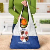 Personalized Italy Trentino-Alto Adige Grocery Bag Inspiration Flags Style