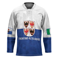 Personalized Italy Trentino-Alto Adige Hockey Jersey Inspiration Flags Style - Wonder Print Shop