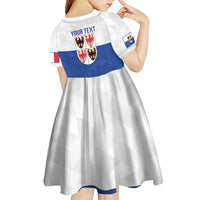 Personalized Italy Trentino-Alto Adige Kid Short Sleeve Dress Inspiration Flags Style
