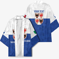 Personalized Italy Trentino-Alto Adige Kimono Inspiration Flags Style - Wonder Print Shop