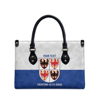 Personalized Italy Trentino-Alto Adige Leather Bag Inspiration Flags Style - Wonder Print Shop