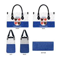 Personalized Italy Trentino-Alto Adige Leather Bag Inspiration Flags Style - Wonder Print Shop