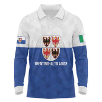 Personalized Italy Trentino-Alto Adige Long Sleeve Polo Shirt Inspiration Flags Style