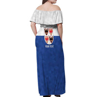 Personalized Italy Trentino-Alto Adige Off Shoulder Maxi Dress Inspiration Flags Style
