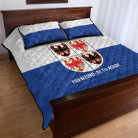Personalized Italy Trentino-Alto Adige Quilt Bed Set Inspiration Flags Style