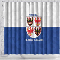 Personalized Italy Trentino-Alto Adige Shower Curtain Inspiration Flags Style