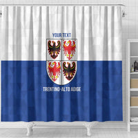 Personalized Italy Trentino-Alto Adige Shower Curtain Inspiration Flags Style