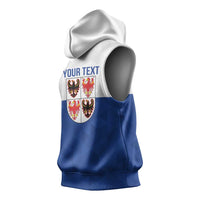 Personalized Italy Trentino-Alto Adige Sleeveless Hoodie Inspiration Flags Style - Wonder Print Shop