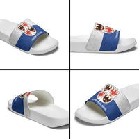 Personalized Italy Trentino-Alto Adige Slide Sandals Inspiration Flags Style - Wonder Print Shop