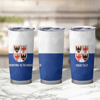 Personalized Italy Trentino-Alto Adige Tumbler Cup Inspiration Flags Style