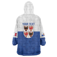 Personalized Italy Trentino-Alto Adige Wearable Blanket Hoodie Inspiration Flags Style