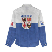 Personalized Italy Trentino-Alto Adige Women Casual Shirt Inspiration Flags Style