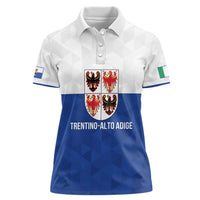 Personalized Italy Trentino-Alto Adige Women Polo Shirt Inspiration Flags Style