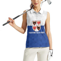 Personalized Italy Trentino-Alto Adige Women Sleeveless Polo Shirt Inspiration Flags Style