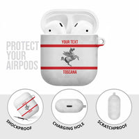 Personalized Italy Tuscany Pegasus Rampant AirPods Case Inspiration Flags Style - Wonder Print Shop