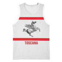 Personalized Italy Tuscany Pegasus Rampant Basketball Jersey Inspiration Flags Style - Wonder Print Shop