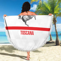Personalized Italy Tuscany Pegasus Rampant Beach Blanket Inspiration Flags Style