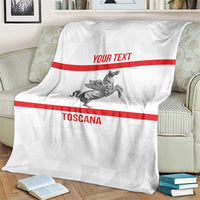 Personalized Italy Tuscany Pegasus Rampant Blanket Inspiration Flags Style