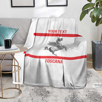 Personalized Italy Tuscany Pegasus Rampant Blanket Inspiration Flags Style