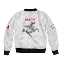 Personalized Italy Tuscany Pegasus Rampant Bomber Jacket Inspiration Flags Style