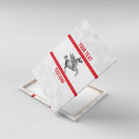 Personalized Italy Tuscany Pegasus Rampant Canvas Wall Art Inspiration Flags Style