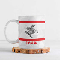 Personalized Italy Tuscany Pegasus Rampant Ceramic Mug Inspiration Flags Style - Wonder Print Shop