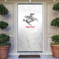 Personalized Italy Tuscany Pegasus Rampant Door Cover Inspiration Flags Style - Wonder Print Shop
