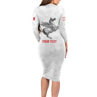 Personalized Italy Tuscany Pegasus Rampant Family Matching Long Sleeve Bodycon Dress and Hawaiian Shirt Inspiration Flags Style