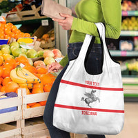 Personalized Italy Tuscany Pegasus Rampant Grocery Bag Inspiration Flags Style