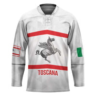 Personalized Italy Tuscany Pegasus Rampant Hockey Jersey Inspiration Flags Style - Wonder Print Shop