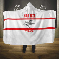 Personalized Italy Tuscany Pegasus Rampant Hooded Blanket Inspiration Flags Style