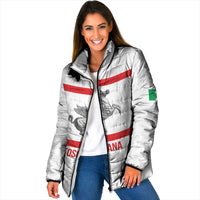 Personalized Italy Tuscany Pegasus Rampant Padded Jacket Inspiration Flags Style - Wonder Print Shop