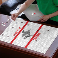 Personalized Italy Tuscany Pegasus Rampant Puzzle Inspiration Flags Style - Wonder Print Shop