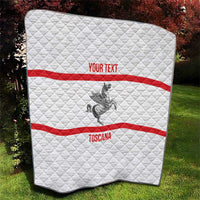 Personalized Italy Tuscany Pegasus Rampant Quilt Inspiration Flags Style